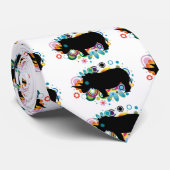抽象芸術サイ ネクタイ (ロール)