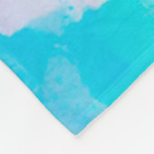 抽象芸術サイ フリースブランケット (角)