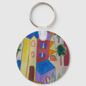 抽象芸術サマービレッジ キーホルダー (正面)