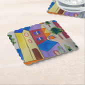 抽象芸術サマービレッジ ペーパーコースター (アングル)