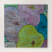 抽象芸術サマーフローラジグソーパズル ジグソーパズル (横)