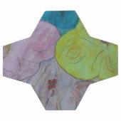 抽象芸術サマーフローラフットボール サッカーボール (フラット)