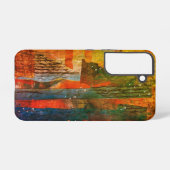 抽象芸術サムスンの電話ケース SAMSUNG GALAXYケース (裏面横)