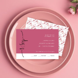 抽象芸術サンゴの水彩画絵を描針 出欠カード