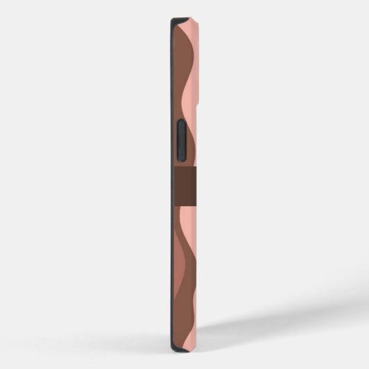 抽象芸術サンゴ波 Case-Mate iPhoneケース (裏面 / 右)