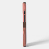 抽象芸術サンゴ波 Case-Mate iPhoneケース (裏面 / 左)