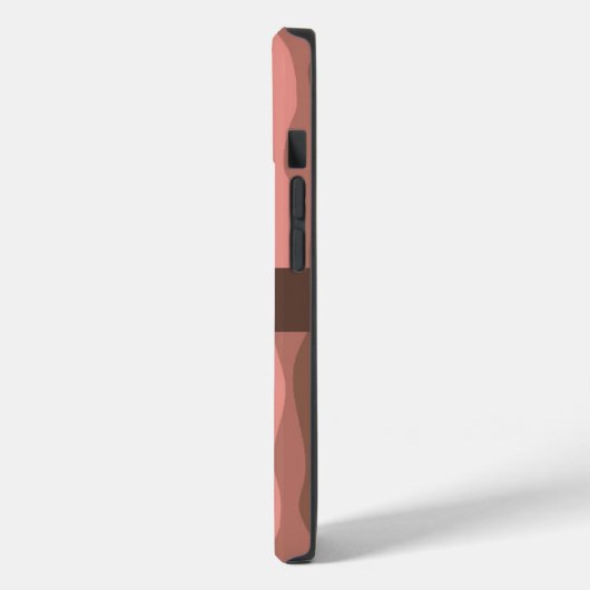 抽象芸術サンゴ波 Case-Mate iPhoneケース (裏面 / 左)