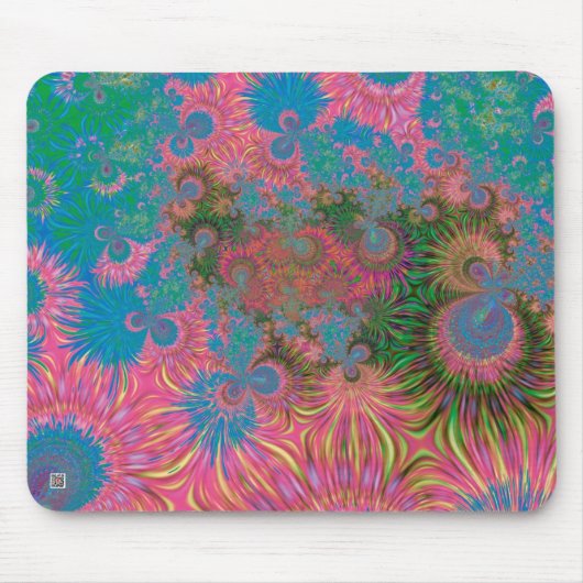 抽象芸術サンゴ マウスパッド (正面)