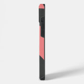 抽象芸術サンゴIV iPhoneケース (左側面)
