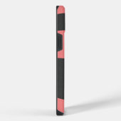 抽象芸術サンゴIV iPhoneケース (右側面)