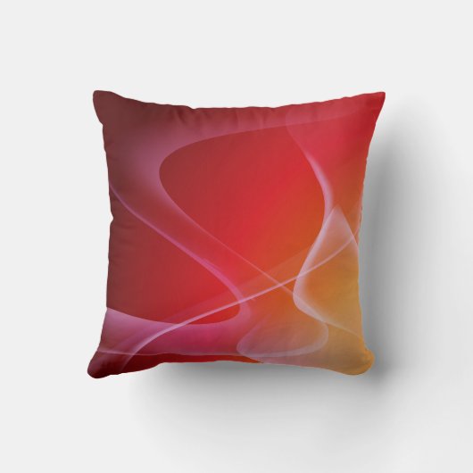 抽象芸術サンセットアメリカンMoJo枕 クッション (裏面)