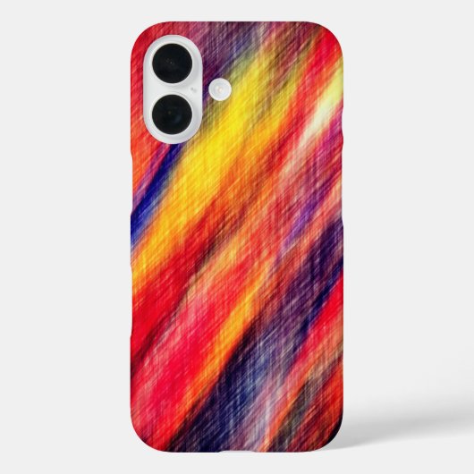 抽象芸術サンセットアートカラーアイフォンケース Case-Mate iPhoneケース (裏面)