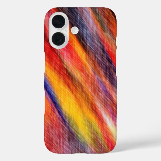 抽象芸術サンセットカラーiPhoneケース Case-Mate iPhoneケース (裏面)
