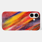抽象芸術サンセットカラーiPhoneケース Case-Mate iPhoneケース (裏面 (横))