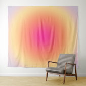 抽象芸術サンセットグラデーション タペストリー (インサイチュ(横))