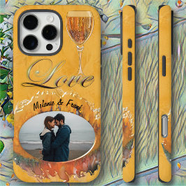 抽象芸術サンセットラブ0612 iPhone 16 PRO MAXケース