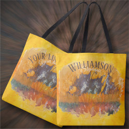 抽象芸術サンセット0612 トートバッグ