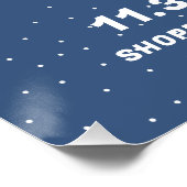 抽象芸術サンタクロース来場時間 ポスター (コーナー)