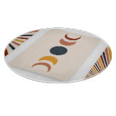 抽象芸術サンムーンボーホポスター カッティングボード (角)