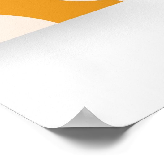 抽象芸術サンムーンボーホポスター ポスター (角)