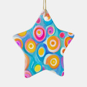 抽象芸術サークルアーモダント セラミックオーナメント (右)