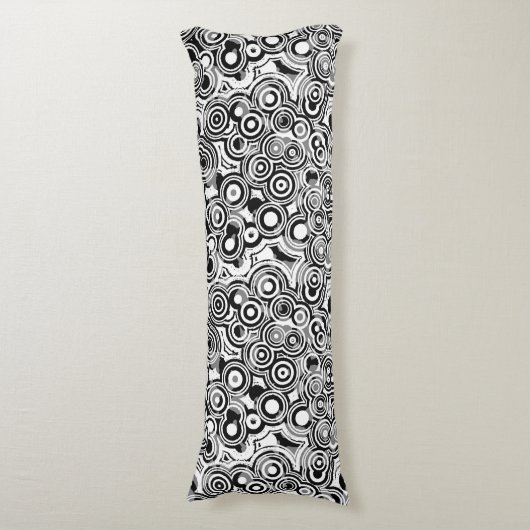 抽象芸術サークル体枕 ボディピロー (正面縦)