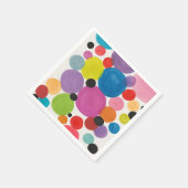 抽象芸術サークル スタンダードカクテルナプキン (角)