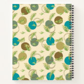 抽象芸術サークル&葉モノグラムアポイントメント ノートブック (裏面)