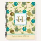 抽象芸術サークル&葉モノグラムアポイントメント ノートブック (正面)