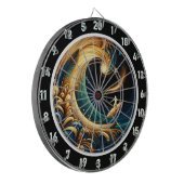 抽象芸術サーファービーチエナジーアート ダーツボード (正面左)