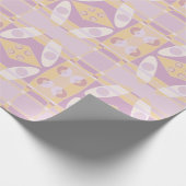 抽象芸術サーフィンベージュラッピング紙 ラッピングペーパー (角)