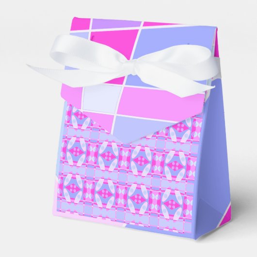 抽象芸術サーフィンホットピンク紫 フェイバーボックス (正面サイド)