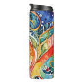 抽象芸術サーフェスアートワーク1207 – サーマルタンブラー タンブラー (回転右)