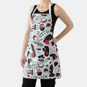 抽象芸術シェイプパターン エプロン (インサイチュ)