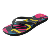 抽象芸術シェイプレトロビーチサンダル ビーチサンダル (アングル)