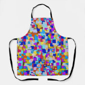 抽象芸術シェイプ、マティススタイル、追加文字、エプロン エプロン (正面)