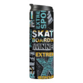 抽象芸術シグランジームレスパターンアーバンスタイルモード タンブラー (回転右)