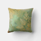 抽象芸術シャルトゥルーゼ – ゴールデンリーフアートワークスタイル21 クッション (裏面)