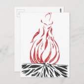 抽象芸術シンデレラフェニックス ポストカード (正面/裏面)