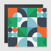 抽象芸術シンプルの形状と形状 (正面/裏面)