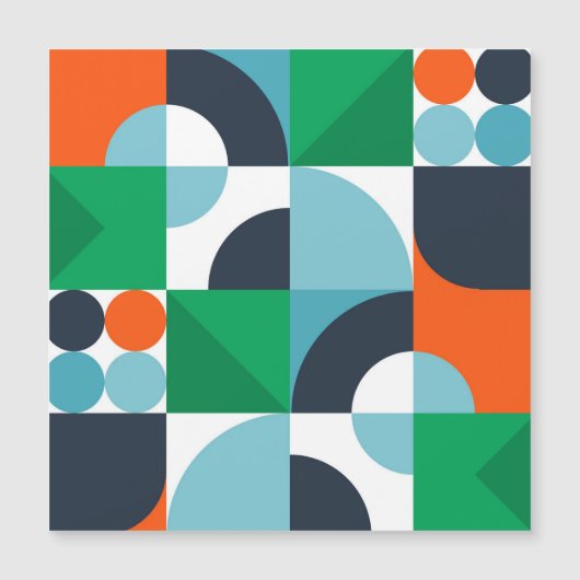 抽象芸術シンプルの形状と形状 (正面)