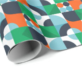 抽象芸術シンプルの形状と形状 ラッピングペーパー (ロールコーナー)