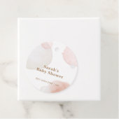 抽象芸術シンプルベビーシャワー フェイバータグ (インサイチュ)