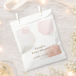 抽象芸術シンプルベビーシャワー フェイバーバッグ