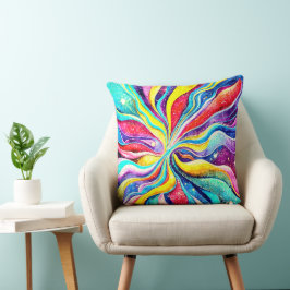 抽象芸術シンプル宇宙デザイン クッション