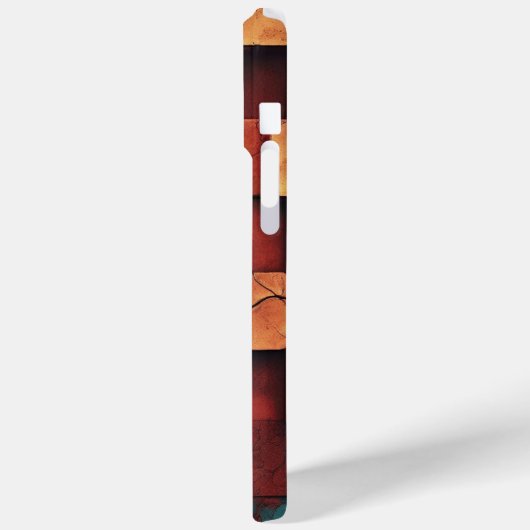 抽象芸術シンプル幾何学的アート美学 Case-Mate iPhoneケース (裏面 / 左)