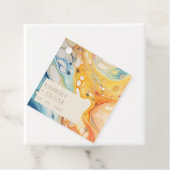 抽象芸術シーウェーブアンドサンドストーンズビーチ結婚式 フェイバータグ (インサイチュ)