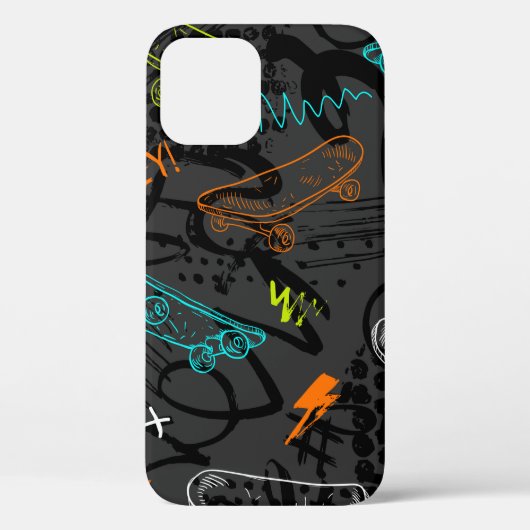 抽象芸術シーグランジムレスパターン都市スタイルモード Case-Mate iPhoneケース (裏面)