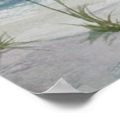 抽象芸術シースケッ絵画クビーチのポスタープリント ポスター (角)