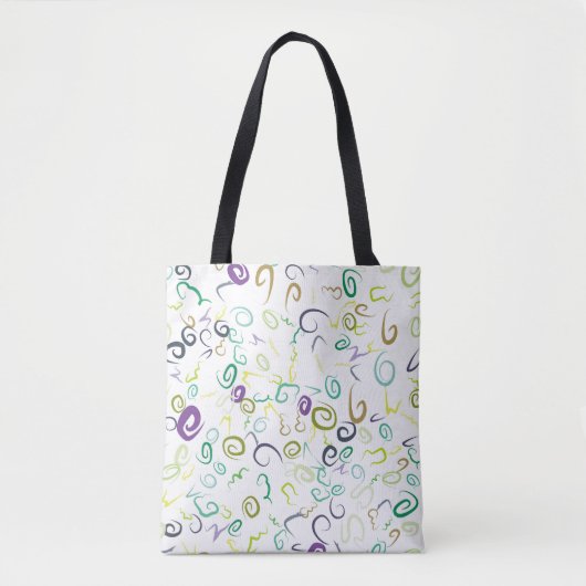 抽象芸術シームレスなパターンhandmadeabstract, art, b トートバッグ (正面)